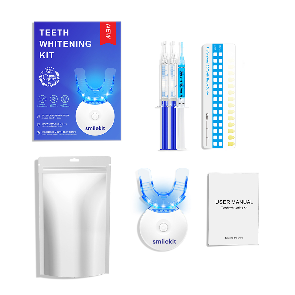 Teeth Whitening Hydrogen Peroxide - Kit per sbiancamento dei denti -