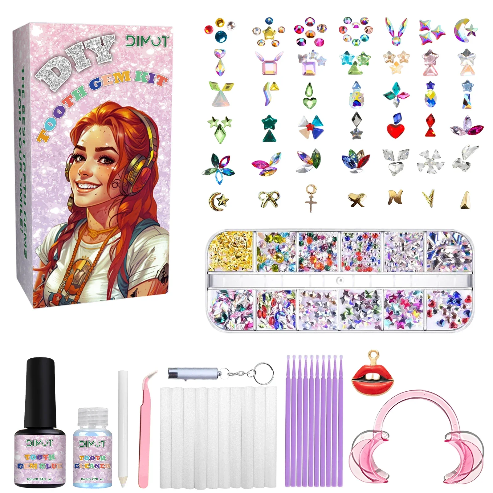 Tooth Gem Kit - Kit di gioielli per denti Kit