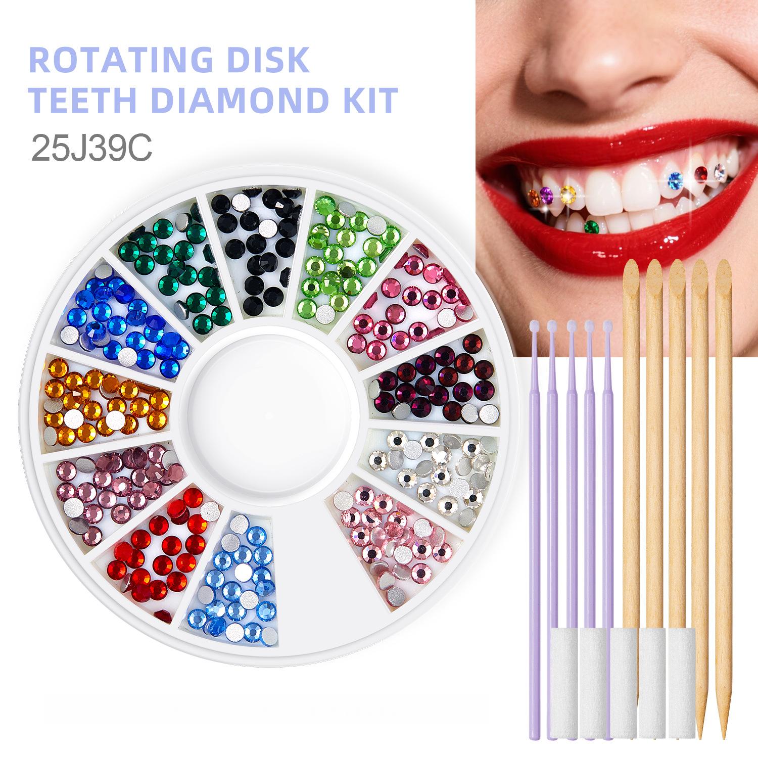 Tooth Gem Kit - Kit Fai-da-Te per Gioielli Dentali, Set