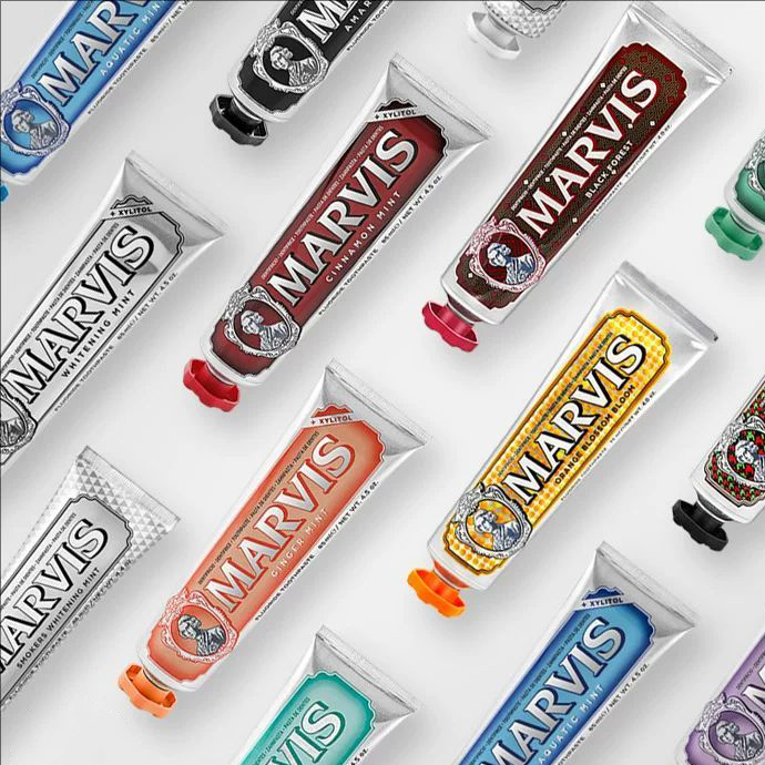 Teeth Whitening Marvis Toothpaste - Dentifricio Sbiancante Marvis alla Menta per