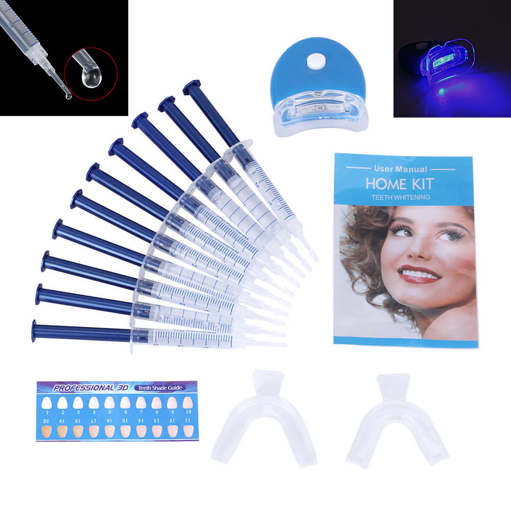 Teeth Whitening Hydrogen Peroxide - 1 set Sbiancamento dei denti 44%