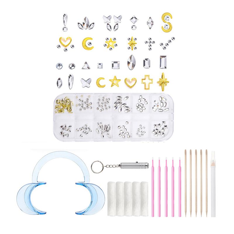 Tooth Gem Kit - Kit AB68 per Gioielli Dentali Fai-da-Te,
