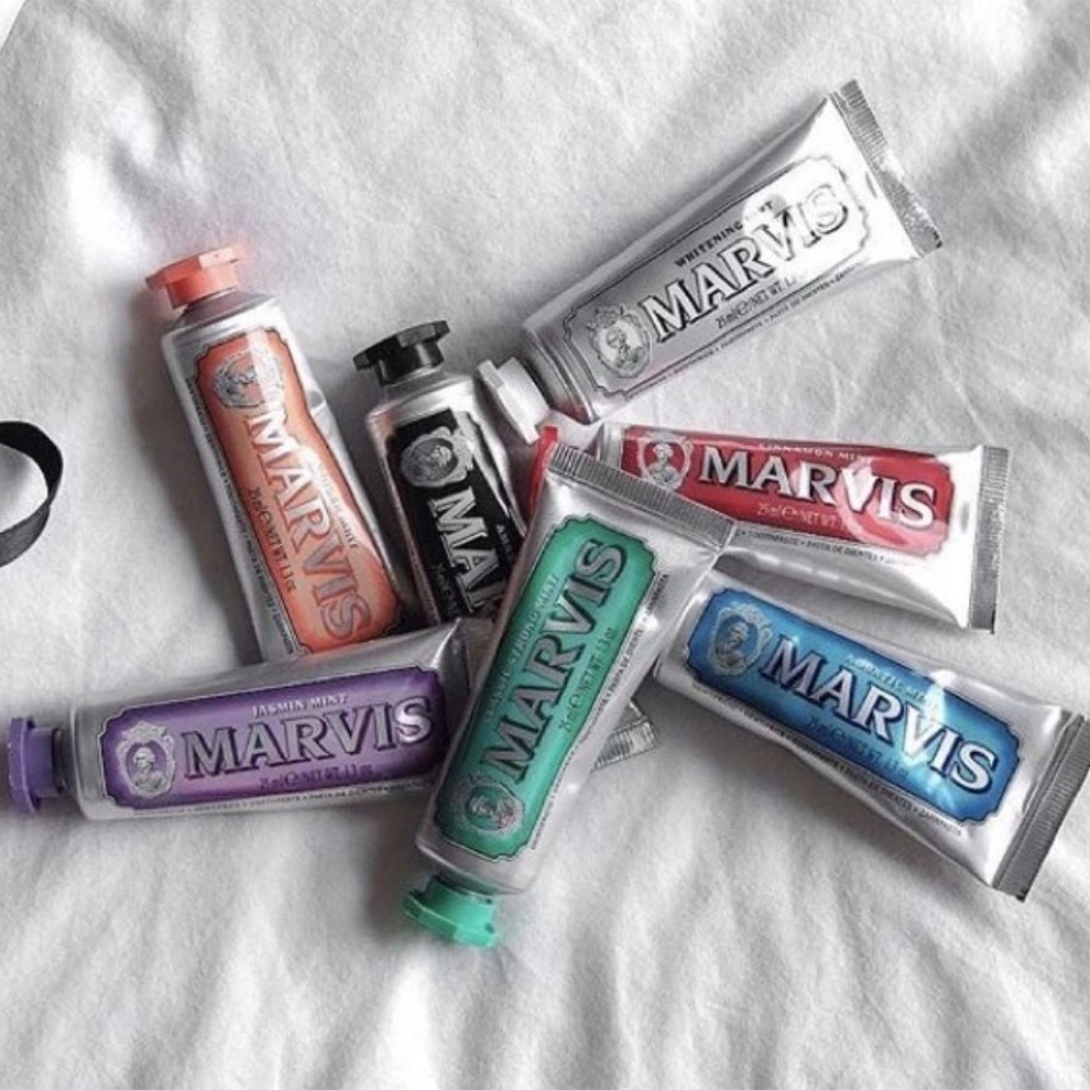 Teeth Whitening Marvis Toothpaste - Dentifricio Sbiancante di Lusso Italiano Marvis