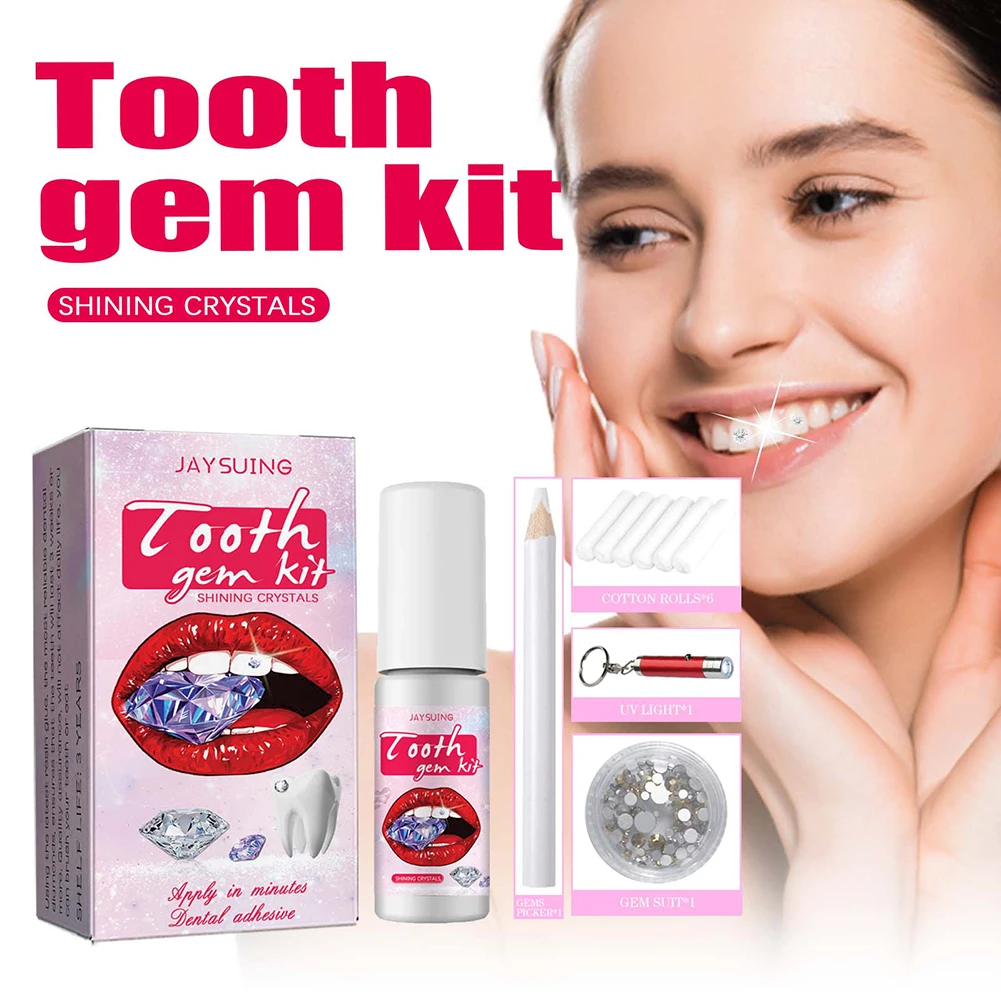 Tooth Gem Kit - Kit di gemme per denti fai
