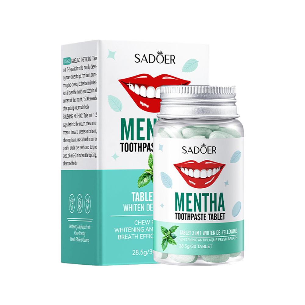 Teeth Whitening Ulta - Compresse di dentifricio solido alla menta