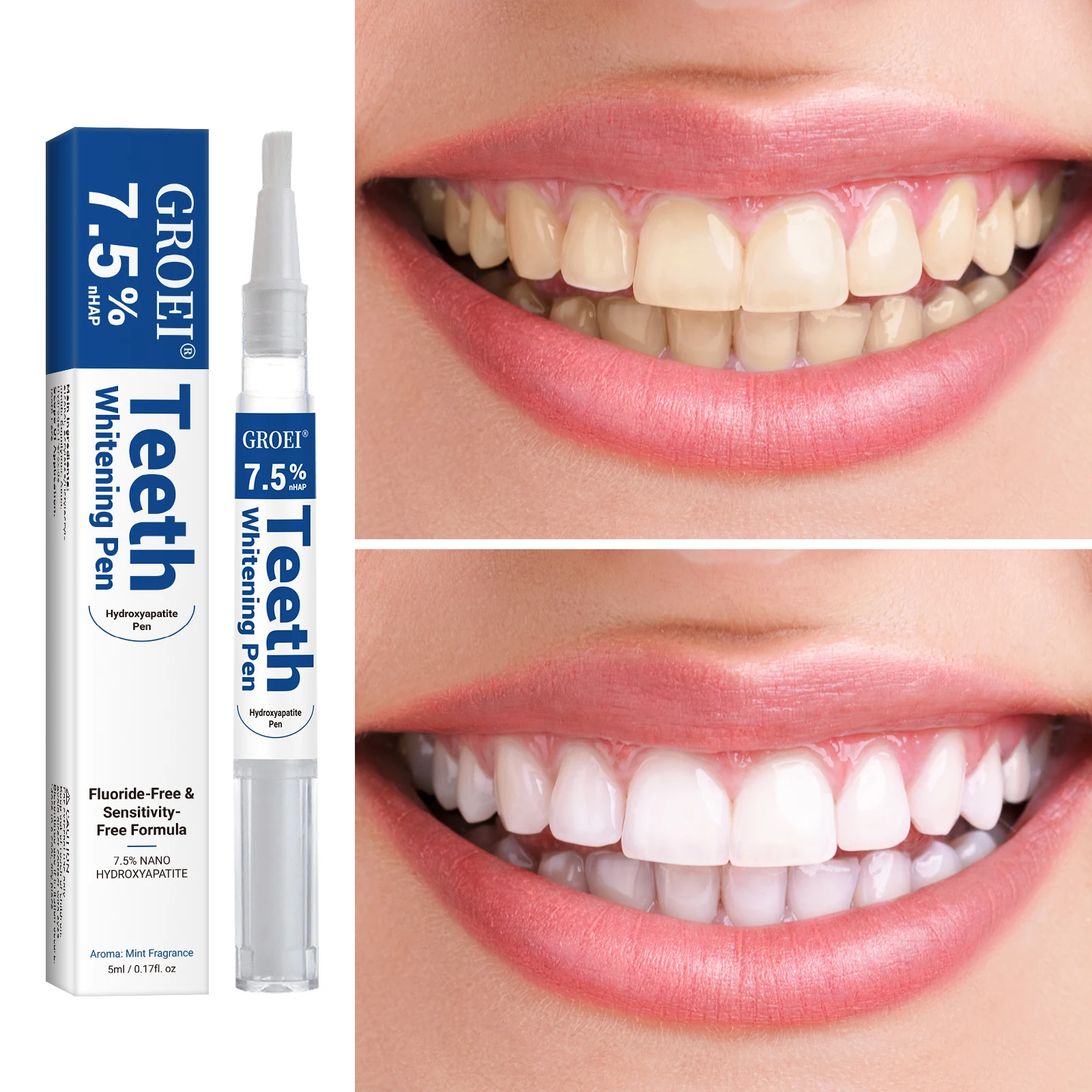 Penna per sbiancamento dei den - Teeth Whitening Hydrogen Peroxide recensione e prezzo