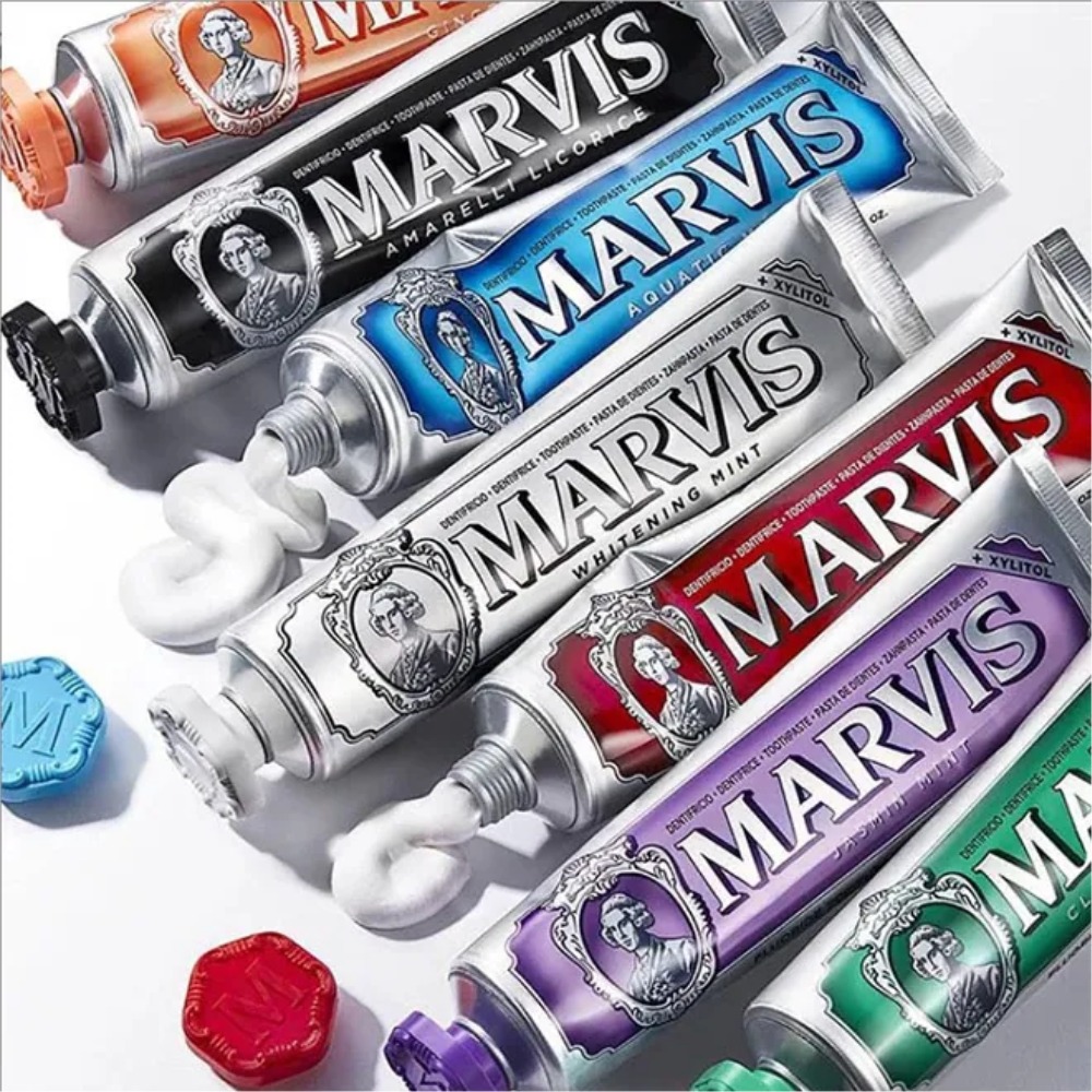 Dentifricio Sbiancante alla Me - Teeth Whitening Marvis Toothpaste recensione e prezzo