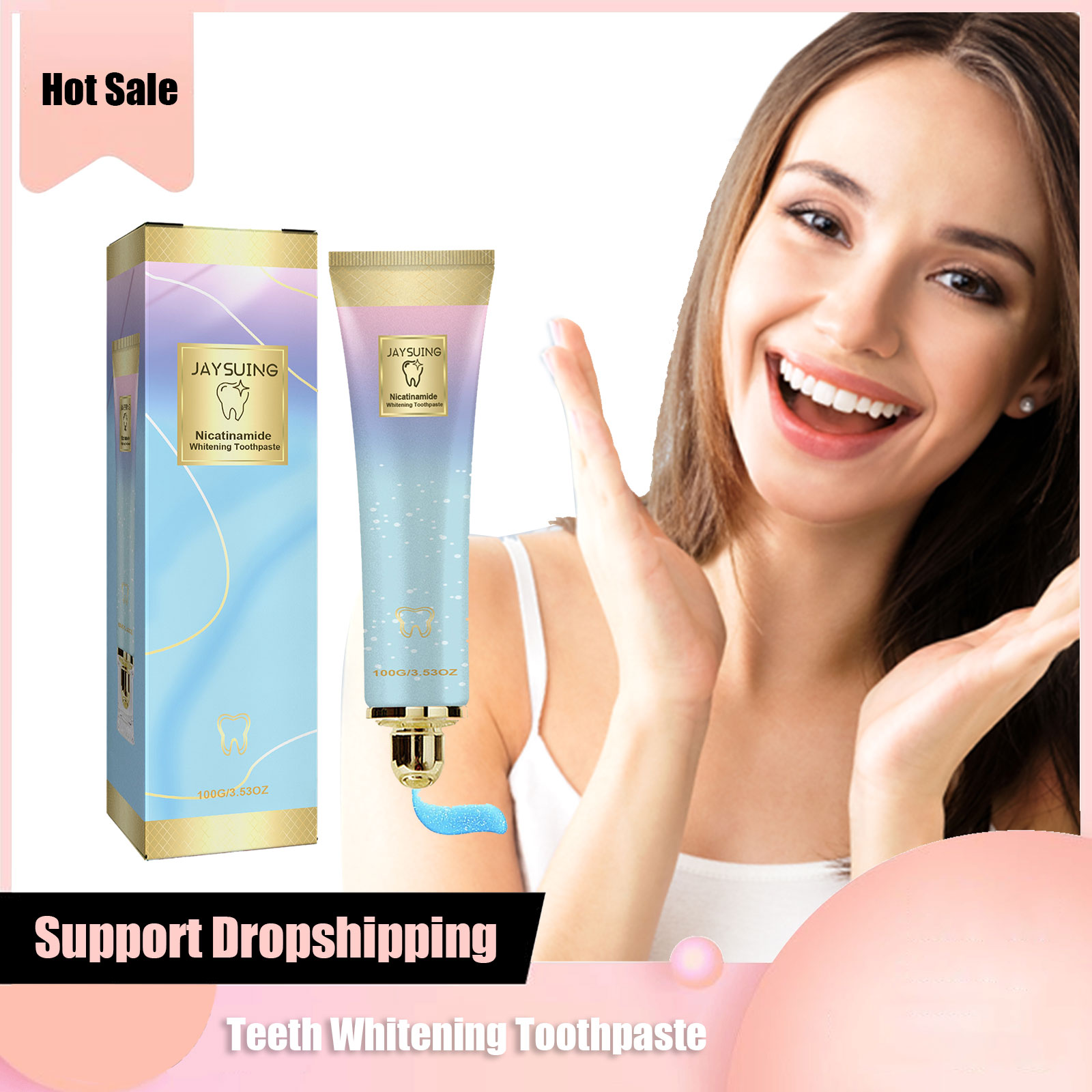 Dentifricio sbiancante per den - Teeth Whitening Paste recensione e prezzo