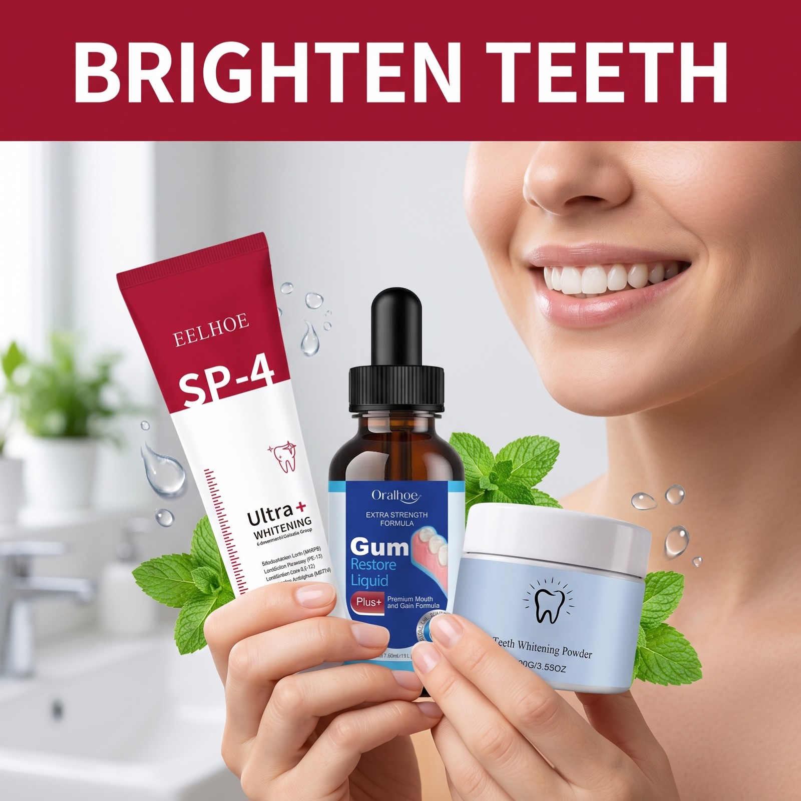 Set Completo per Igiene Orale: - Teeth Whitening Hydrogen Peroxide recensione e prezzo