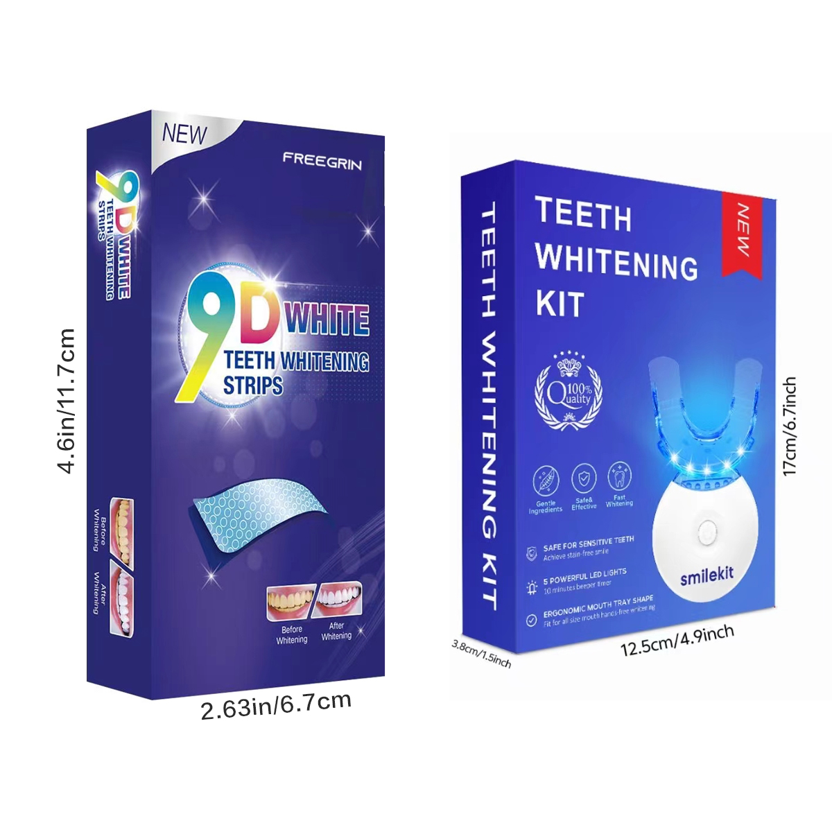 Kit per sbiancamento dei denti - Teeth Whitening Hydrogen Peroxide recensione e prezzo