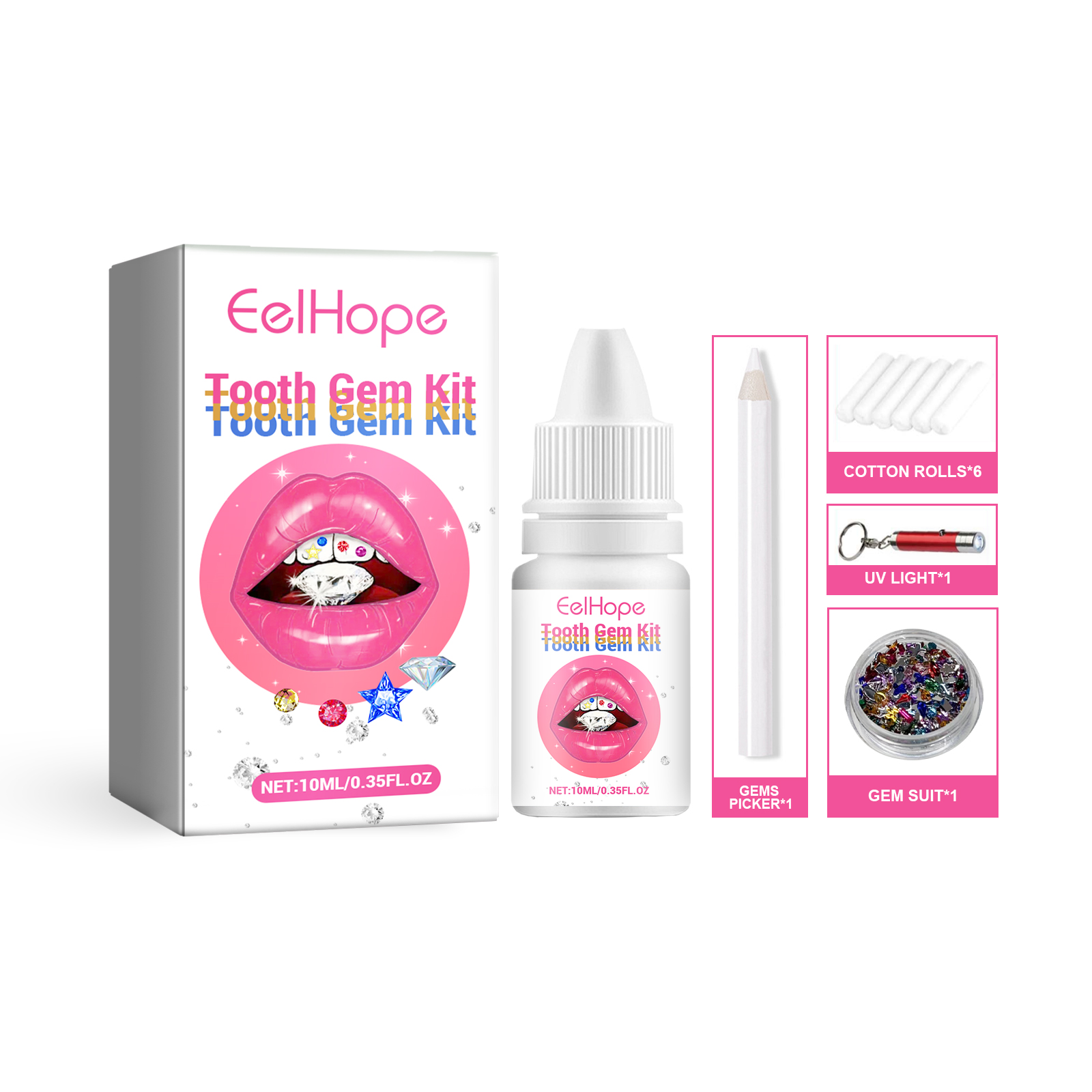 Kit di gemme per denti fai-da- - Tooth Gem Kit recensione e prezzo