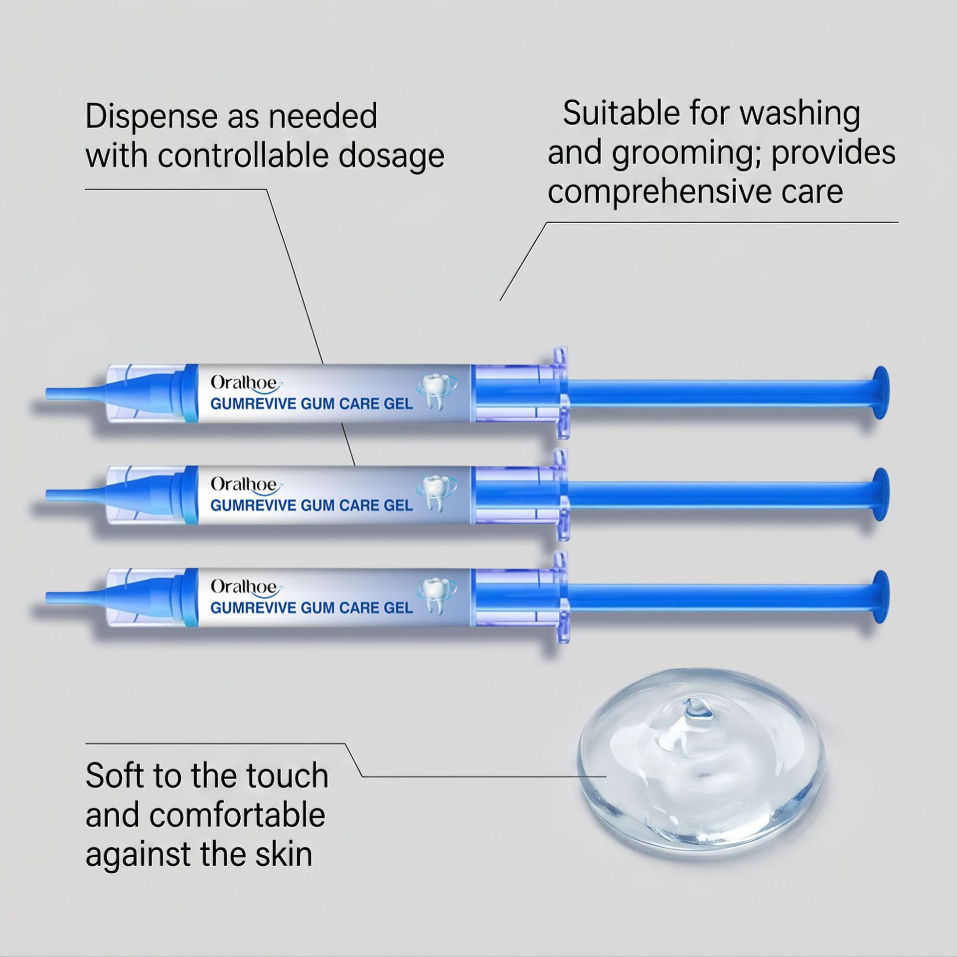 Kit di 3 Siringhe di Gel per l - Teeth Whitening Hydrogen Peroxide recensione e prezzo