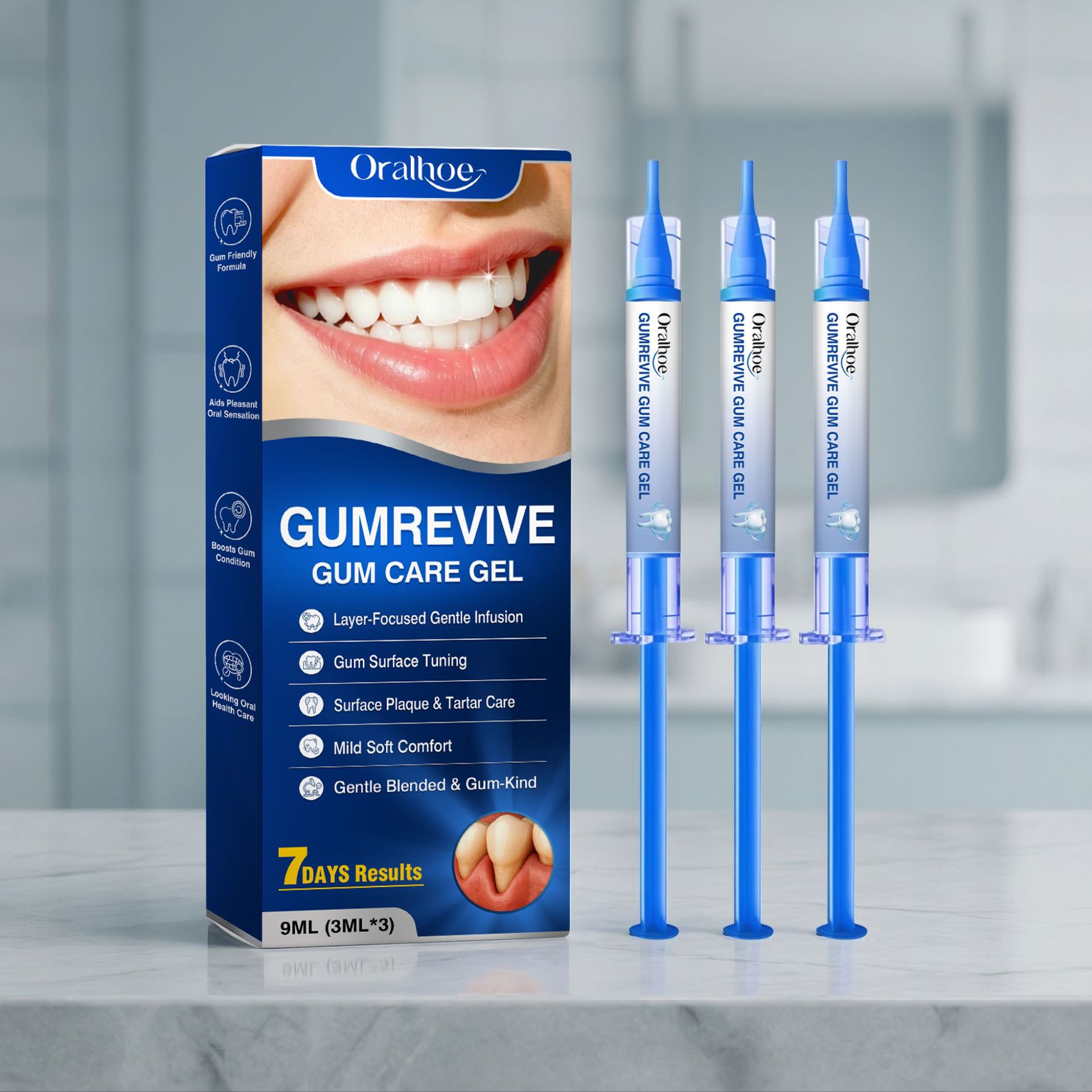Kit di 3 Siringhe di Gel per l - Teeth Whitening Hydrogen Peroxide recensione e prezzo