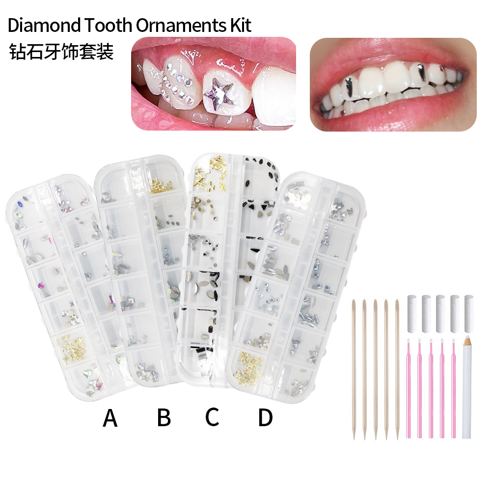 1 Set Kit di gemme per denti p - Tooth Gem Kit recensione e prezzo