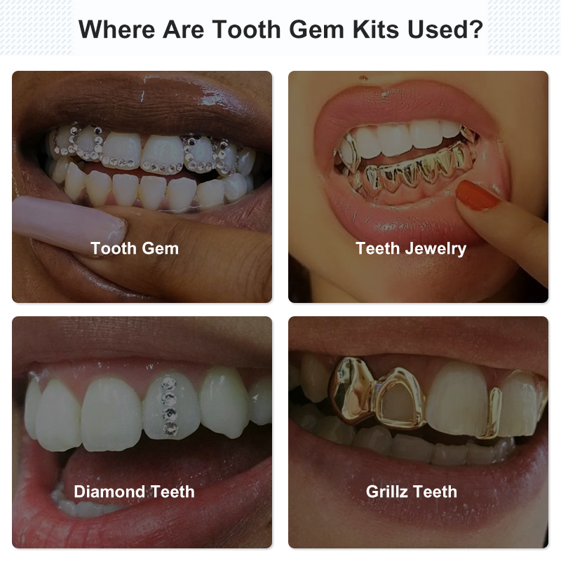 Set di gemme per denti Kit di  - Tooth Gem Kit recensione e prezzo