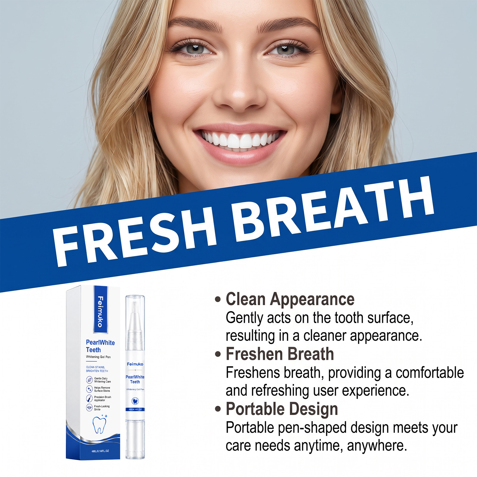 Penna Gel Sbiancante per Denti - Teeth Whitening Hydrogen Peroxide recensione e prezzo