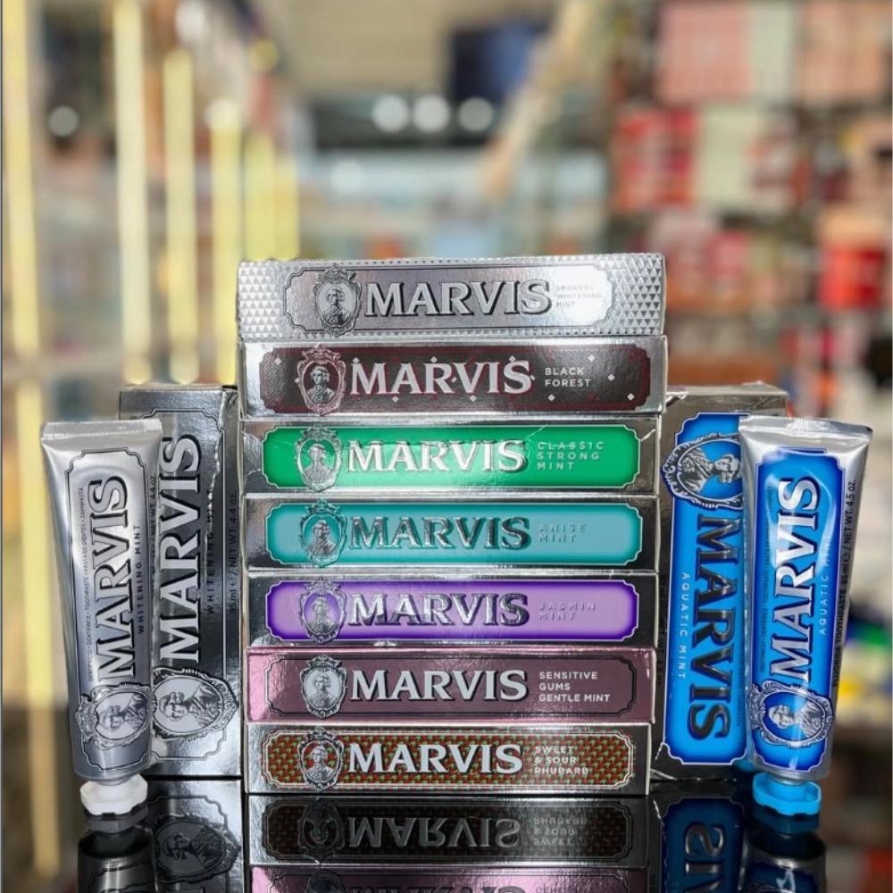Dentifricio Sbiancante di Luss - Teeth Whitening Marvis Toothpaste recensione e prezzo